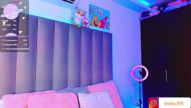 AiishaRose online show from January 7, 2025, 1:03 pm