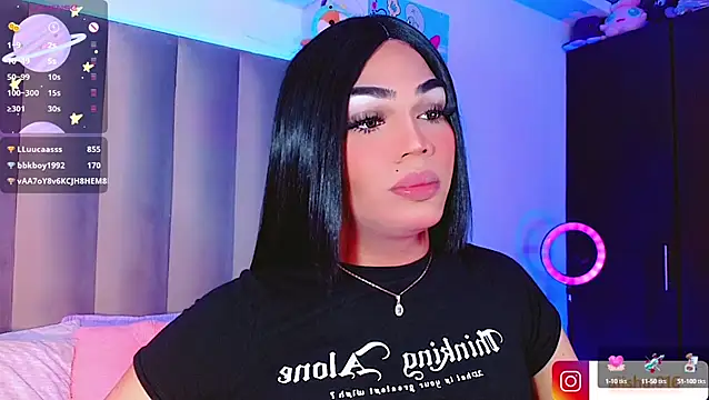 AiishaRose online show from January 9, 2025, 1:02 pm