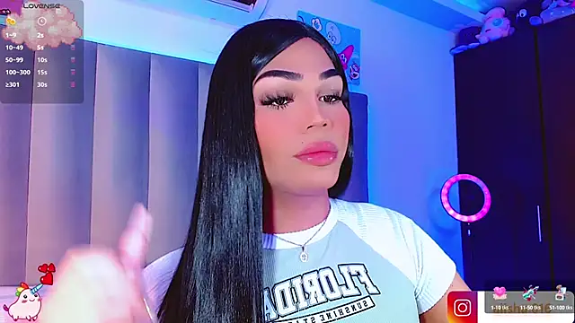 AiishaRose online show from January 30, 2025, 1:10 pm