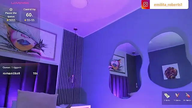 emily roberts1 online show from February 9, 2025, 6:26 pm