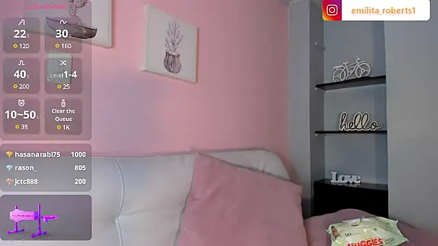 emily roberts1 online show from February 23, 2025, 1:10 pm