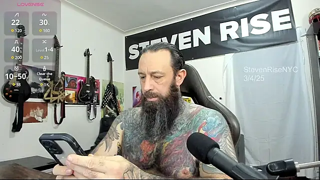 StevenRiseNYC online show from March 4, 2025, 1:59 pm