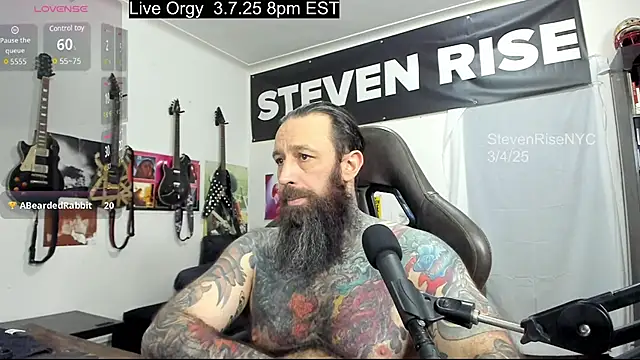 StevenRiseNYC online show from March 5, 2025, 6:44 am