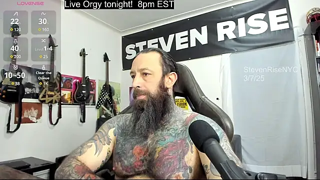 StevenRiseNYC online show from March 7, 2025, 2:34 pm