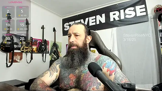 StevenRiseNYC online show from March 18, 2025, 10:58 pm