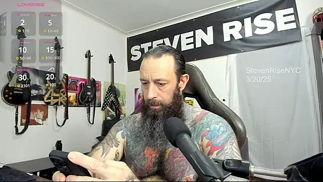 StevenRiseNYC online show from March 20, 2025, 10:40 pm