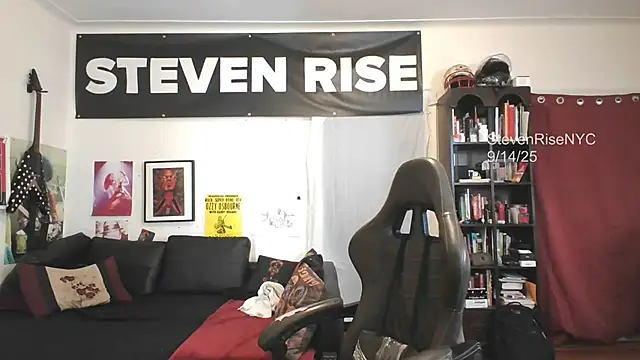 StevenRiseNYC online show from September 14, 2025, 8:08 pm
