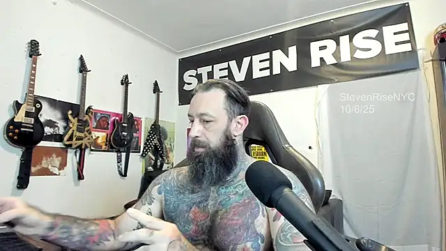 StevenRiseNYC online show from October 6, 2025, 12:57 pm