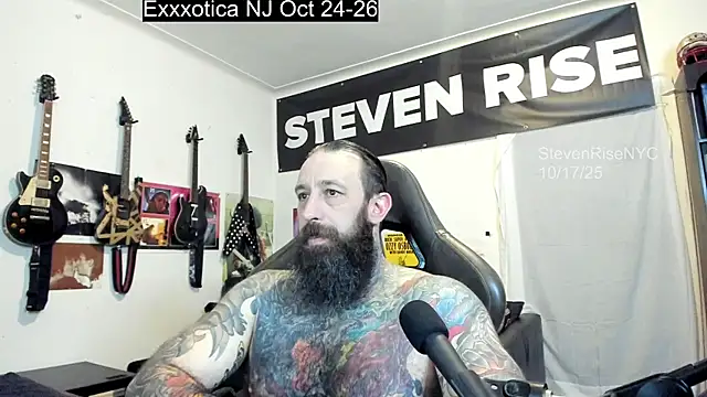 StevenRiseNYC online show from October 18, 2025, 1:52 am