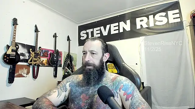 StevenRiseNYC online show from November 3, 2025, 1:19 am