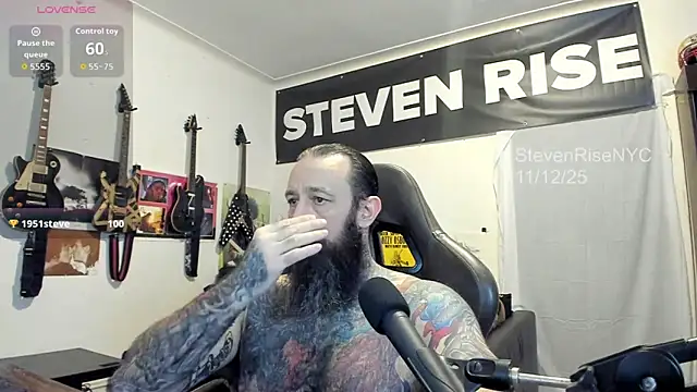 StevenRiseNYC online show from November 13, 2025, 3:05 am