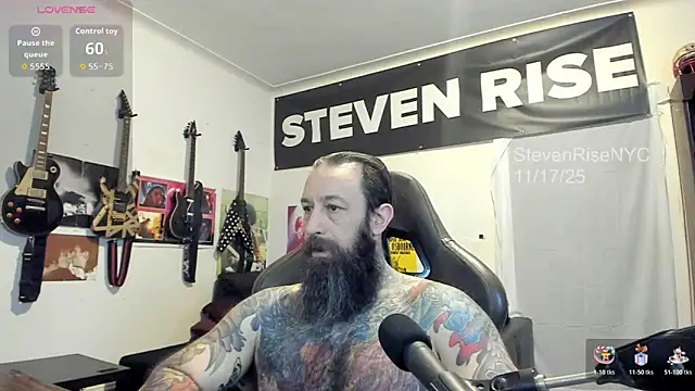 StevenRiseNYC online show from November 17, 2025, 1:39 pm