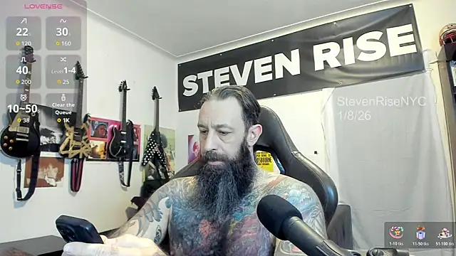 StevenRiseNYC online show from January 8, 2026, 12:51 pm