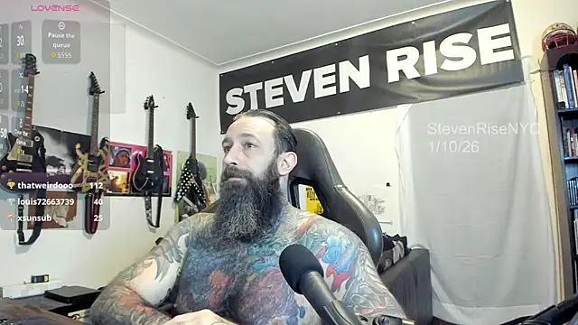 StevenRiseNYC online show from January 11, 2026, 2:38 am