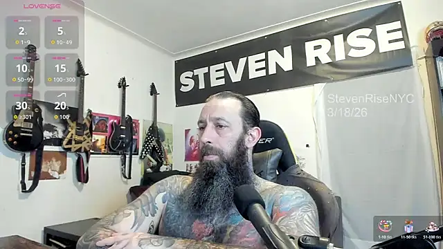 StevenRiseNYC online show from March 19, 2026, 12:14 am